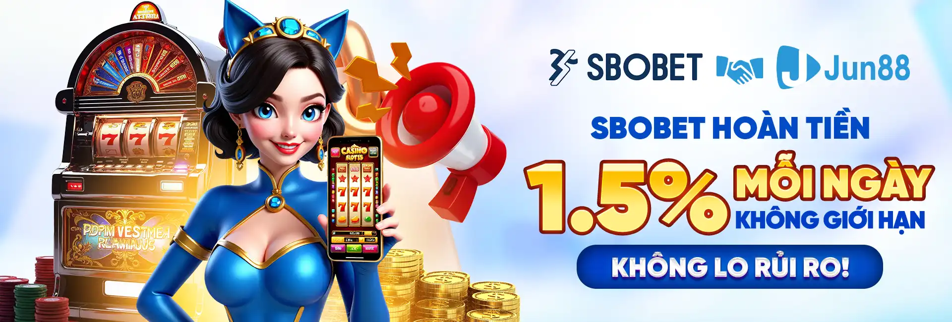 SBOBET HOÀN TIỀN 1.5% MỖI NGÀY – KHÔNG GIỚI HẠN, KHÔNG LO RỦI RO!